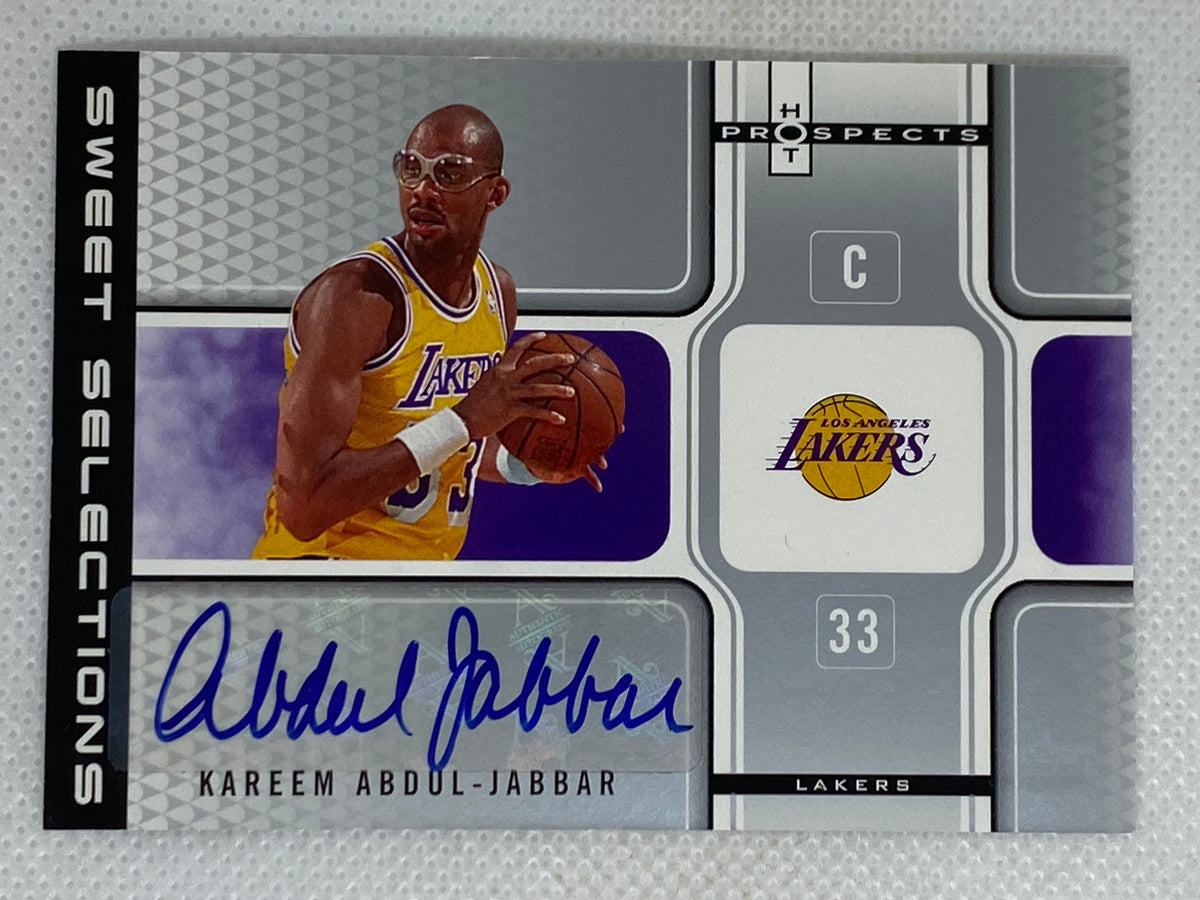 2006-07 Fleer Hot-Prospects Sweet Selections Autograph Kareem Abdul-Ja –  ARD Sports Memorabilia