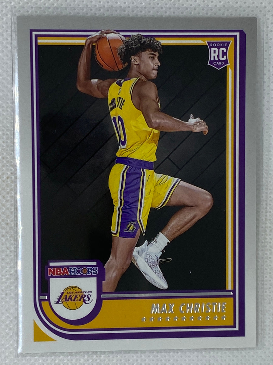 2022-23 Panini NBA Hoops Max Christie Base Rookie RC #262 Los