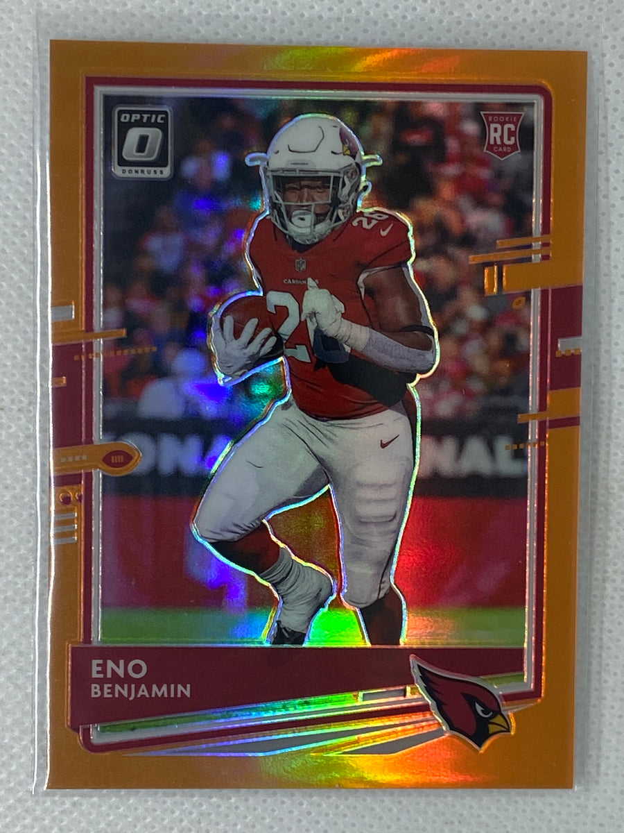 2020 Donruss Optic Eno Benjamin Rookie Orange /199 Arizona Cardinals – ARD  Sports Memorabilia