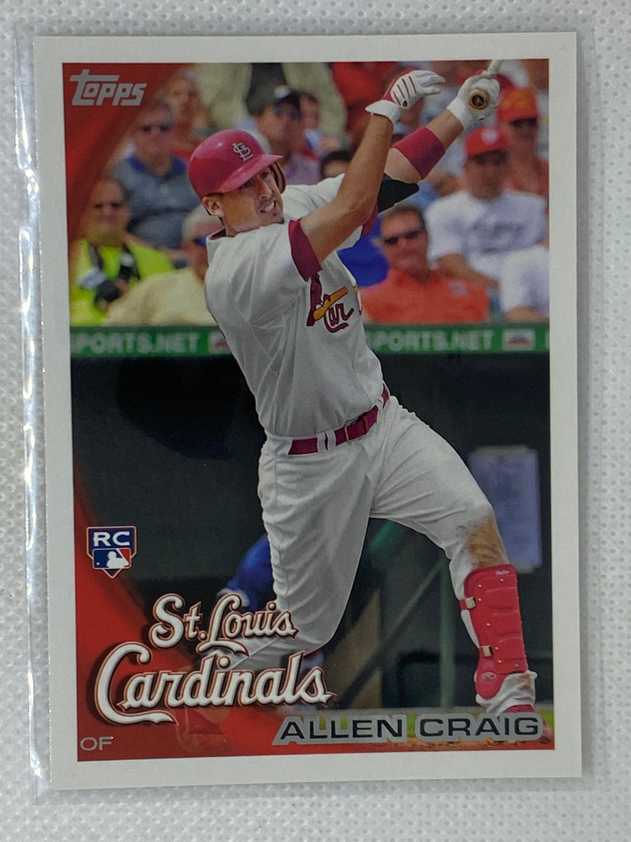 Allen Craig 2010 Topps Rookie #452 - St. Louis Cardinals at 's Sports  Collectibles Store