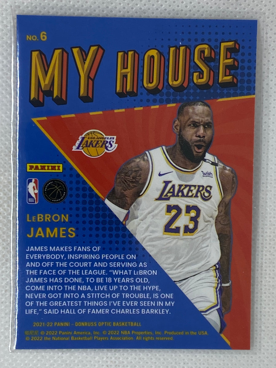  2021-22 Donruss #12 LeBron James Los Angeles Lakers