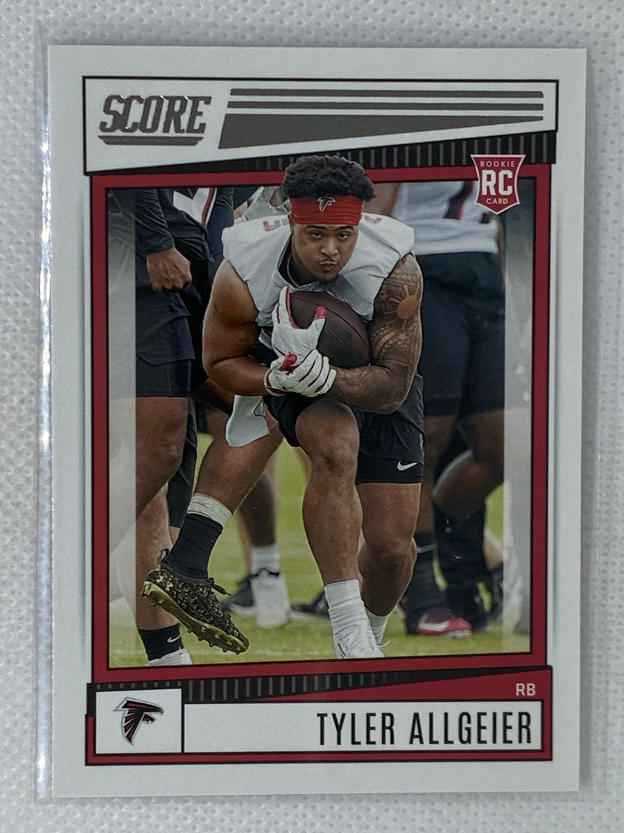 2022 Score #335 Tyler Allgeier Rookie Atlanta Falcons RC – ARD Sports  Memorabilia