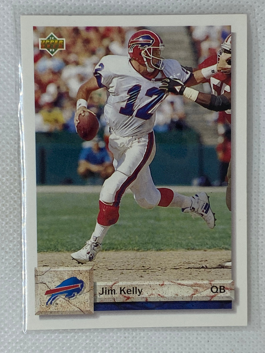 1992 Upper Deck Football Card #566 Jim Kelly Buffalo Bills – ARD Sports  Memorabilia