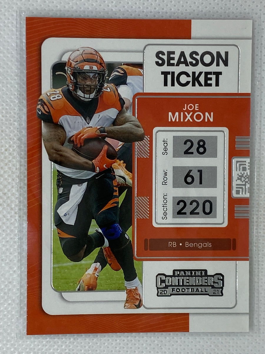 : 2021 Panini Contenders Season Ticket #21 Joe Mixon