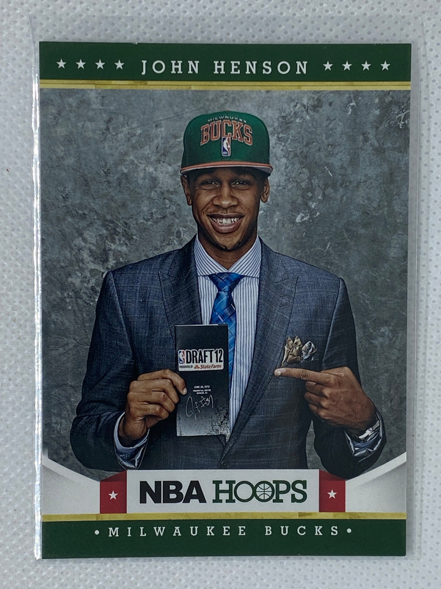 2012-13 NBA Hoops John Henson Milwaukee Bucks #287 RC Rookie Card Bask –  ARD Sports Memorabilia