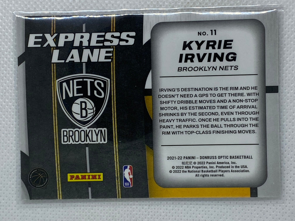 2021-22 Donruss Optic Kyrie Irving Express Lane Insert #11