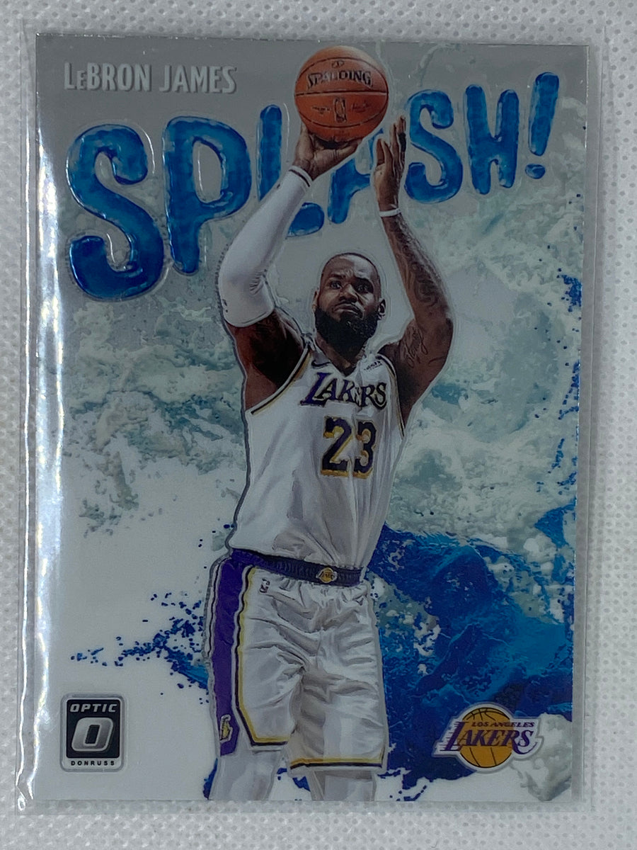 2021-22 Donruss Production Line LeBron James Los Angeles Lakers #7