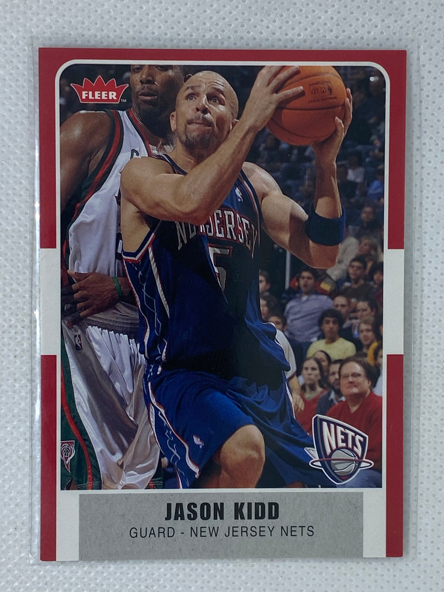 2007-08 Fleer #38 - Jason Kidd - New Jersey Nets – ARD Sports