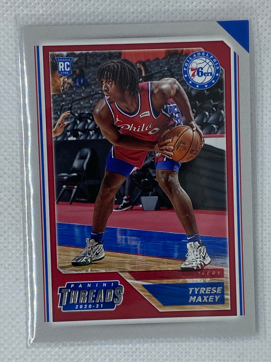 2020-21 Chronicles NBA Threads TYRESE MAXEY Rookie Philadelphia