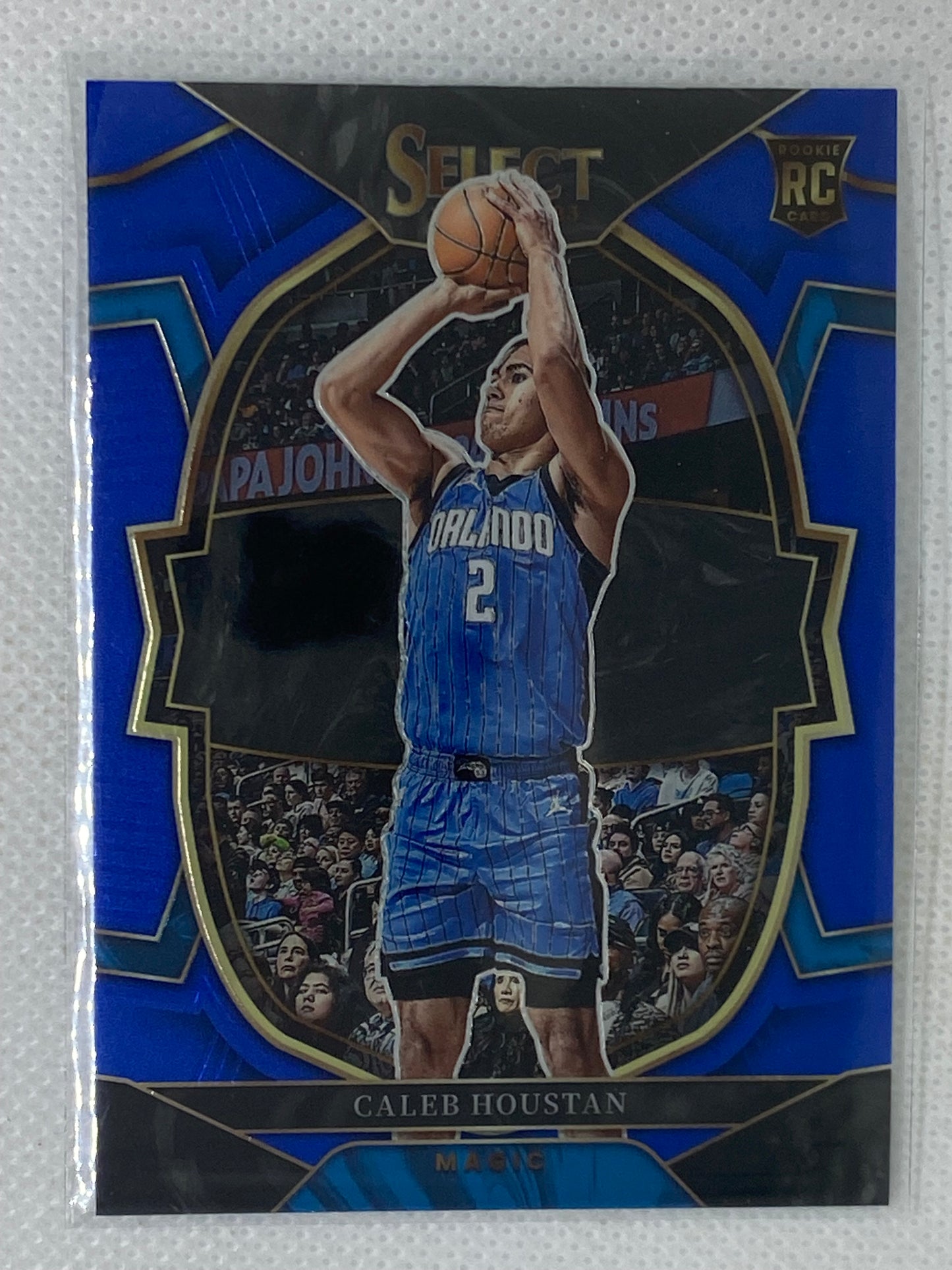 2022-23 Panini Select Blue Caleb Houstan Rookie #68 Orlando Magic