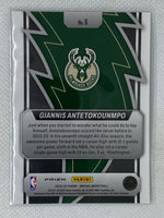 2022-23 Panini Mosaic Thunder Road Giannis Antetokounmpo Green Mosaic #6