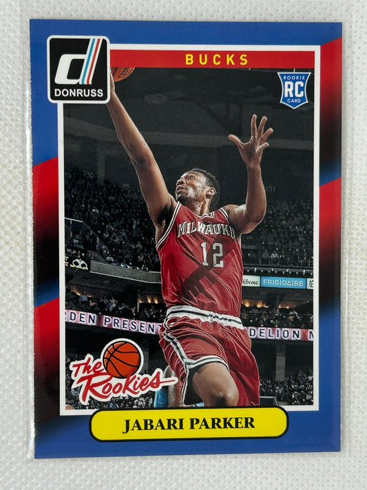 2014-15 Panini Donruss The Rookies #2 Jabari Parker Milwaukee Bucks