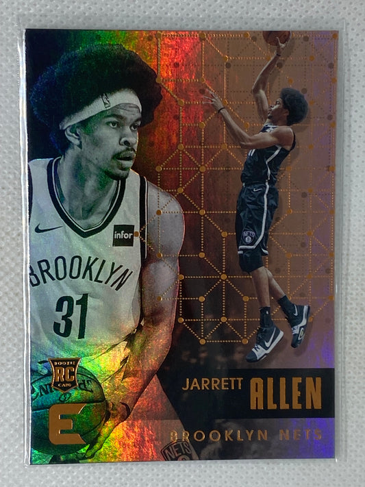 2017-18 Panini Essentials Rookie Jarrett Allen #161 Brooklyn Nets