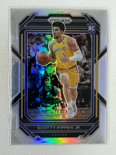 2022-23 Panini Prizm Silver Rookie #232 Scottie Pippen Jr. Los Angeles Lakers