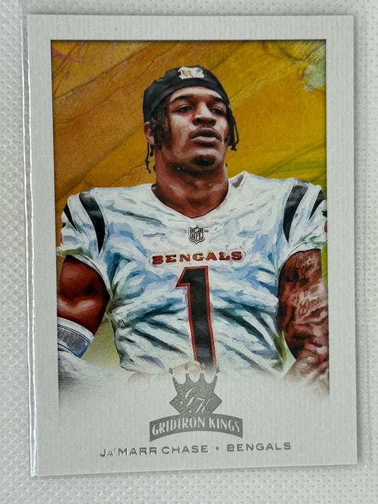 2021 Panini Chronicles Rookie Gridiron Kings GK-24 Ja'Marr Chase Cincinnati Bengals