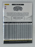 2012-13 NBA Hoops Tim Duncan #70 San Antonio Spurs HOF