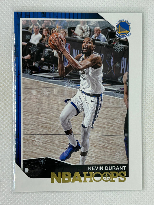 2018-19 Panini Hoops Winter Base #5 Kevin Durant Golden State Warriors