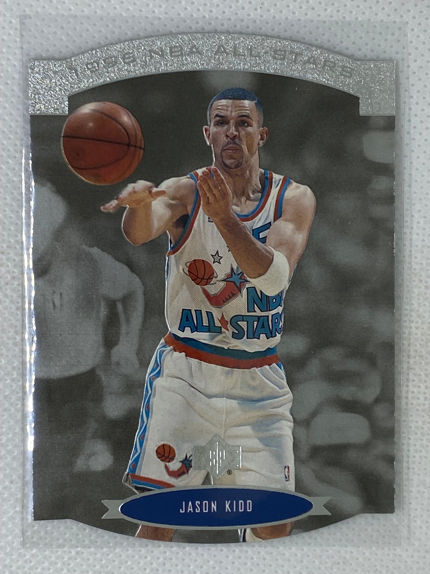 1996 Upper Deck SP NBA ALL-STARS Jason Kidd Die Cut #AS14 Dallas Mavericks