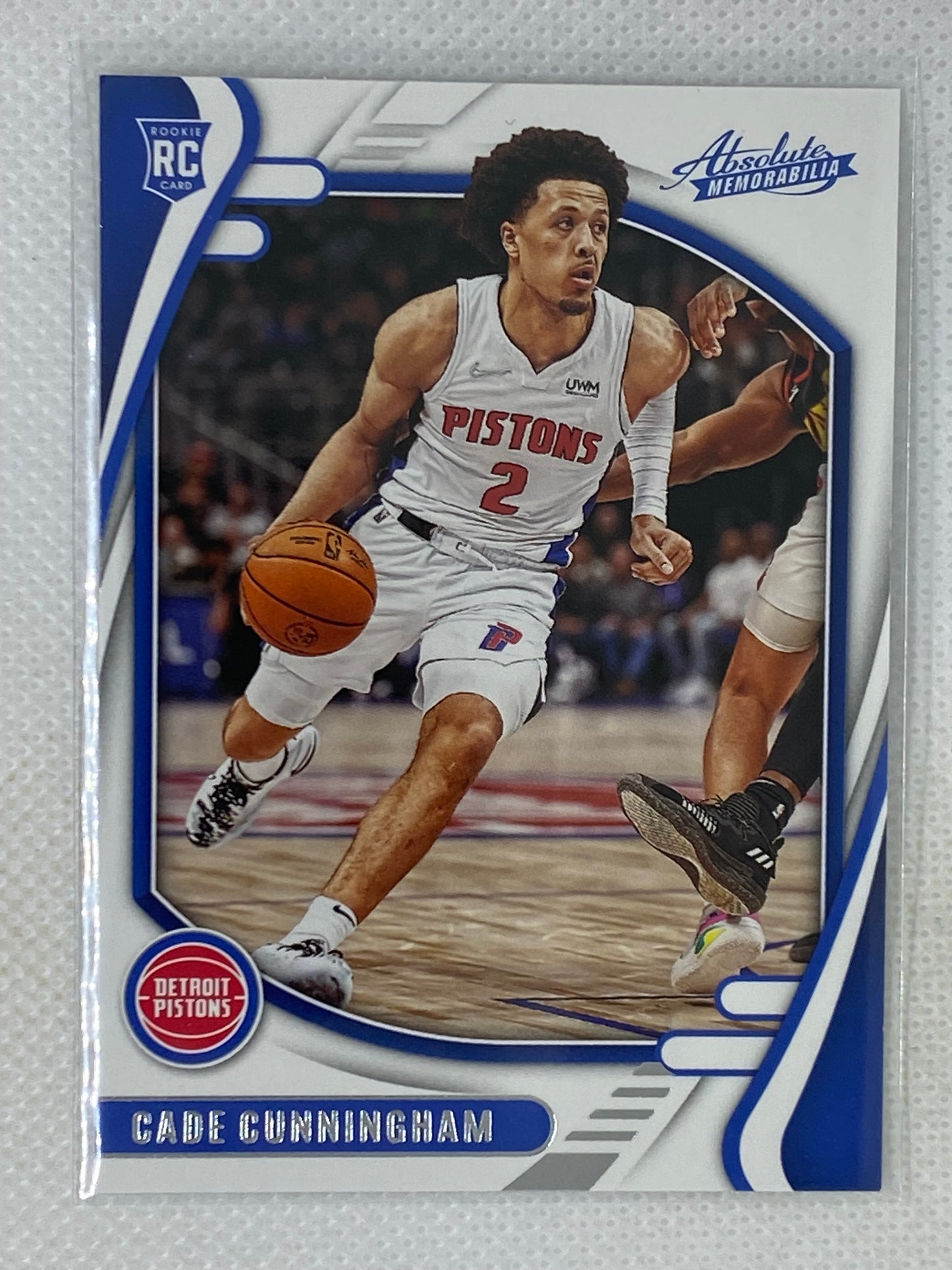 2021-22 Chronicles Absolute Memorabilia Cade Cunningham Rookie Card #214 Detroit Pistons