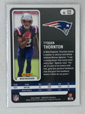 2022 Panini Absolute Football Rookie Tyquan Thornton #122 New England Patriots