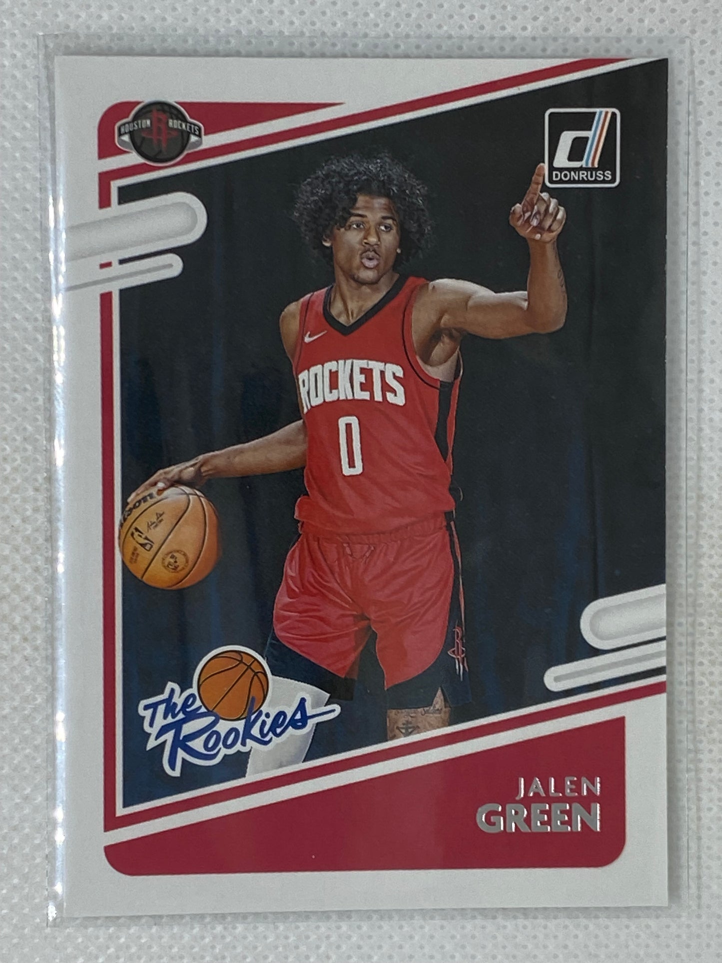 2021-22 Donruss Jalen Green The Rookies RC #2 Insert Houston Rockets