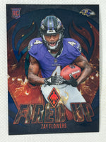 2023 Panini Phoenix Fired Up Black Rookie FU-16 Zay Flowers /10 Baltimore Ravens