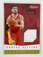 2013-14 Panini Prestige True Colors Gold Carlos Delfino #59 Milwaukee Bucks