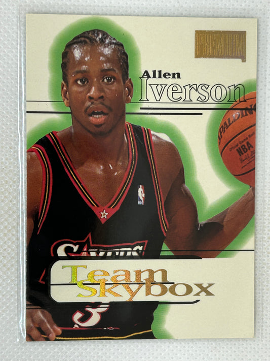 1997-98 Skybox Premium Team Skybox #233 Allen Iverson Philadelphia 76ers