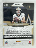 2020 Panini Prizm Red Cracked Ice #243 Drew Brees New Orleans Saints