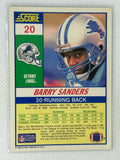 1990 Score #20 Barry Sanders Detroit Lions