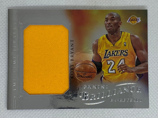 2012-13 Panini Brilliance Kobe Bryant Home Jersey Card #53 Los Angeles Lakers