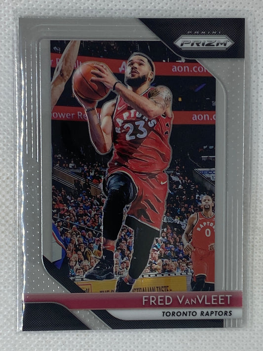 2018-19 Panini Prizm Fred VanVleet #103 Rookie Card Toronto Raptors