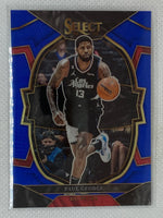 2022-23 Panini Select Blue Paul George #16 Los Angeles Clippers
