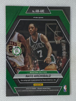 2022-23 Panini Mosaic Nate Archibald Gold Mosaic Prizm Autograph /10 SP Boston Celtics