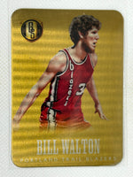 2013-14 Panini Gold Standard Metal #64 Bill Walton Portland Trail Blazers