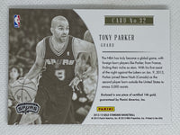 2012-13 Panini Gold Standard Gold Rush Tony Parker #32 /25 San Antonio Spurs