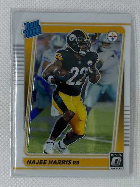 2021 Donruss Optic Najee Harris Rated Rookie #213 Pittsburgh Steelers