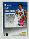 2021-22 Panini Chronicles #335 Cade Cunningham Essentials Rookie Detroit Pistons