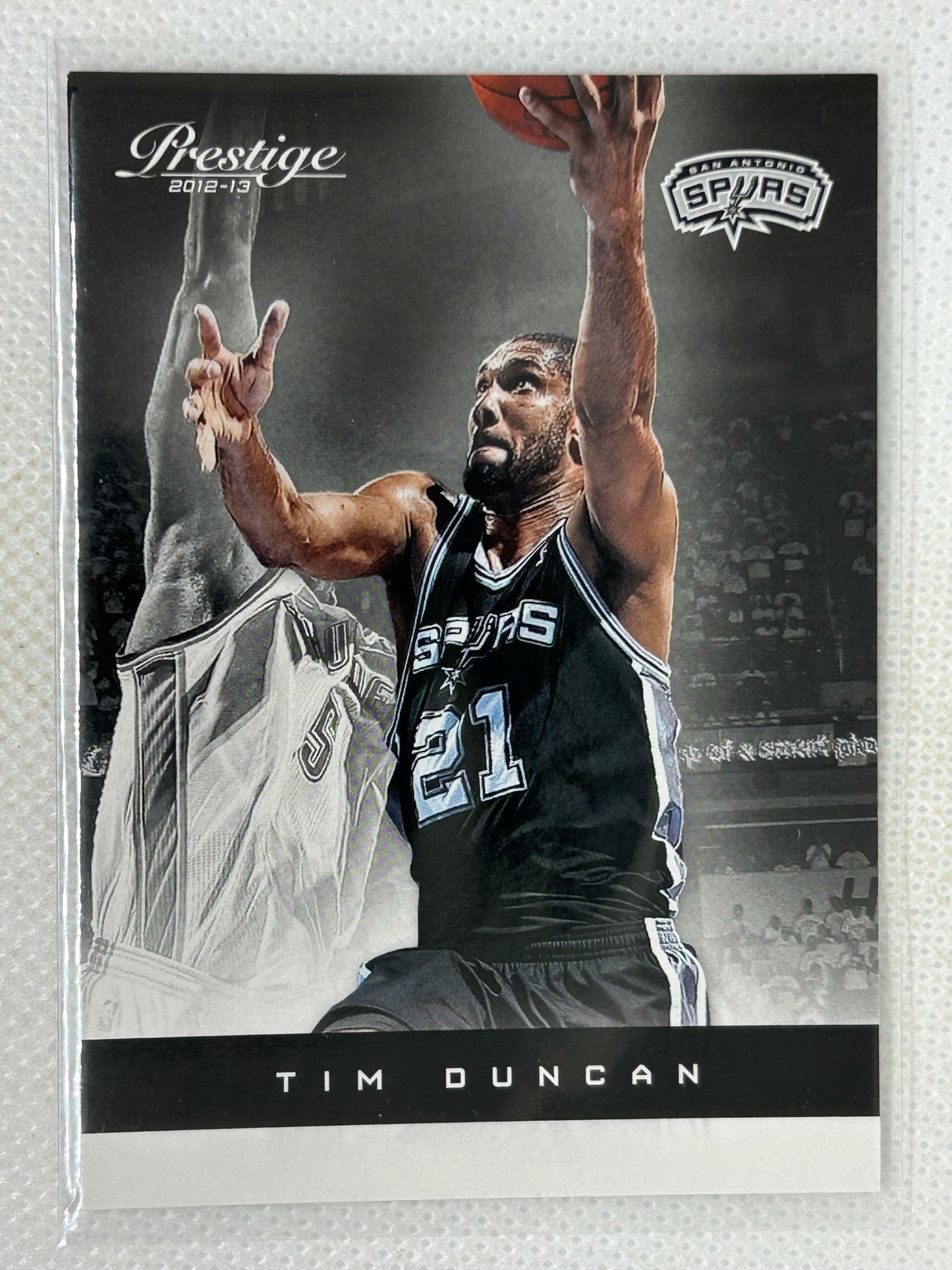 2013-14 Panini Prestige Tim Duncan #40 San Antonio Spurs