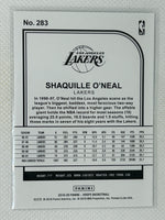 2019-20 Panini Hoops Tribute #283 Shaquille O'Neal Los Angeles Lakers