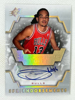 2007-08 Upper Deck SPx Endorsements Rookie Autograph Joakim Noah E-JR Chicago Bulls