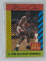 1990 McDonald's Sports Tips Michael Jordan #6 The Backup Dribble