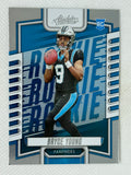 2023 Panini Absolute Bryce Young Rookie #101 Carolina Panthers