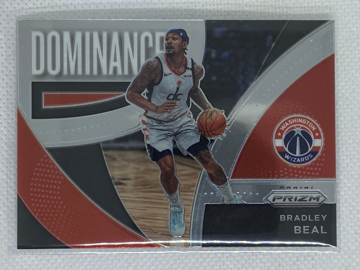 2021-22 Panini Prizm Dominance Bradley Beal Washington Wizards #13