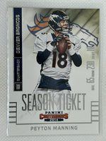 2014 Panini Contenders #15 Peyton Manning Denver Broncos