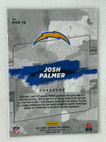 2021 Panini Optic Gridiron Kings Rookies Josh Palmer RGK-18 Los Angeles Chargers