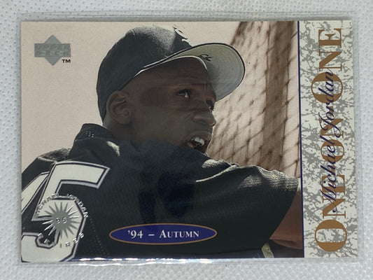 1995-96 Upper Deck Michael Jordan One on One #9 Chicago Whitesox