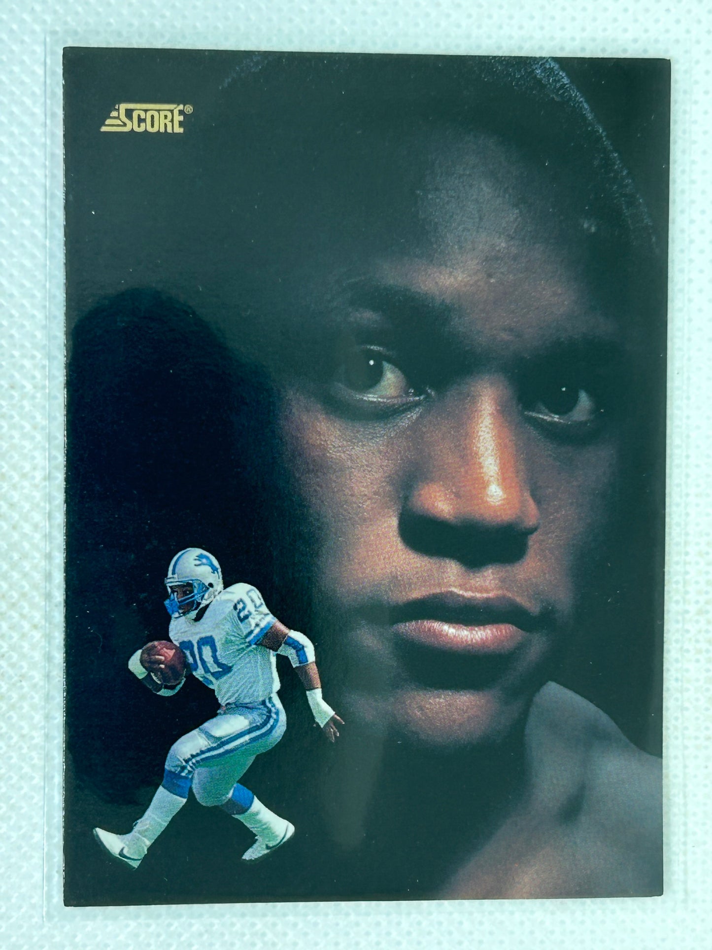 1991 Score - Dream Team Autographs #677 Barry Sanders Dream Team Autographs Detroit Lions