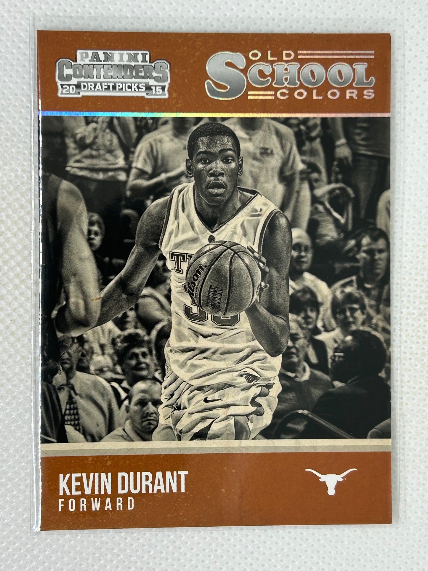 2015 Panini Contenders Old School Colors Kevin Durant #18 Texas Longhorns