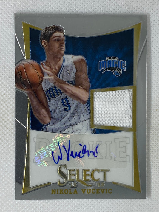 2012-13 Panini Select /399 Nikola Vucevic #251 Rookie Auto Orlando Magic